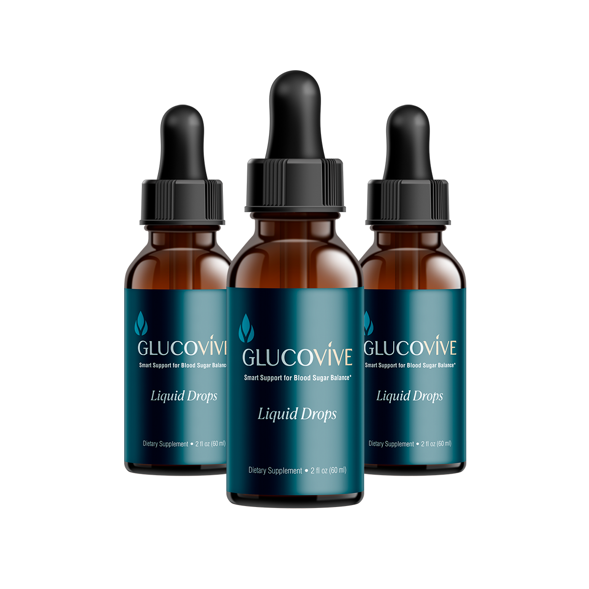 Glucovive® blood sugar wellness capsule — 3 bottle pack